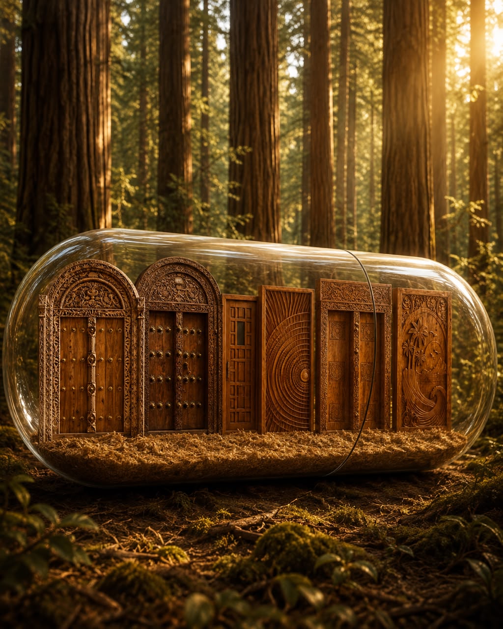 Zagalo Capsule of Trust — timber doors, from forest to finish
